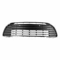 Grille Front Lower Gray With Chrome Outer Molding With  Sensor For Toyota - TO1036180
