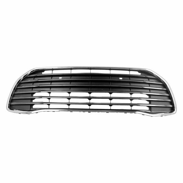 Grille Front Lower Gray With Chrome Outer Molding With  Sensor For Toyota - TO1036180