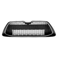 Grille Lower Textured Black With Ptd Silver Moulding Xle North American Built For Toyota - TO1036205