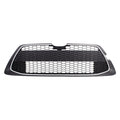 Grille Front Lower Textured Black With Ptd Silver Molding/Tow Hook For Toyota - TO1036218