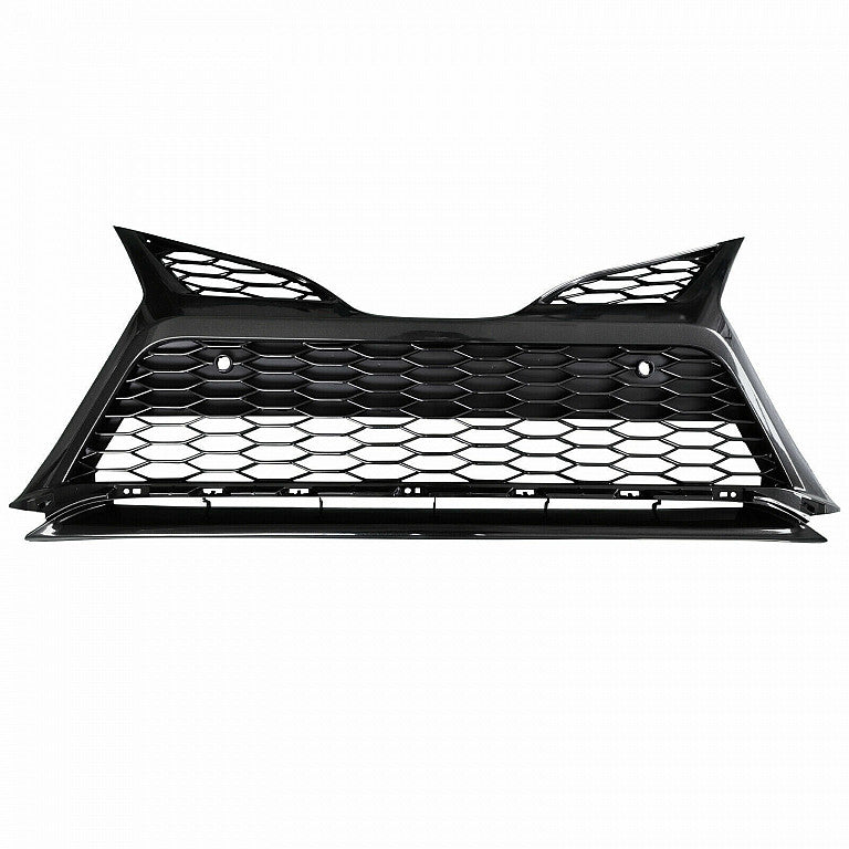 Grille Front Lower Ptd Silver Gray With  Dark Gray Molding Without Sensor Xse Models For Toyota - TO1036230