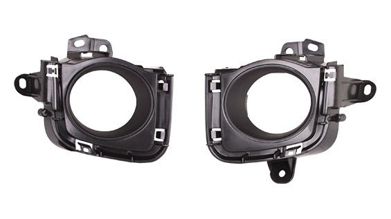 Fog Lamp Bezel Front Driver Side Matte-Black With Pre-Collision System For Toyota - TO1038136