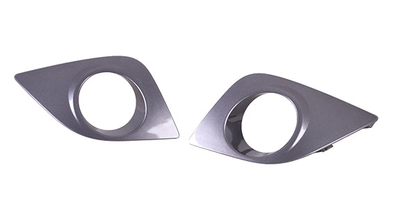 Fog Lamp Bezel Front Driver Side Painted Silver/Gray Le/Le Eco For Toyota - TO1038196