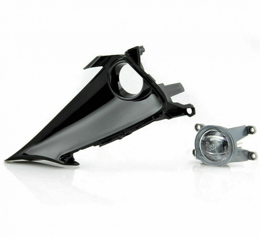 Fog Lamp Cover Front Driver Side Bright Black Finish For Toyota - TO1038230