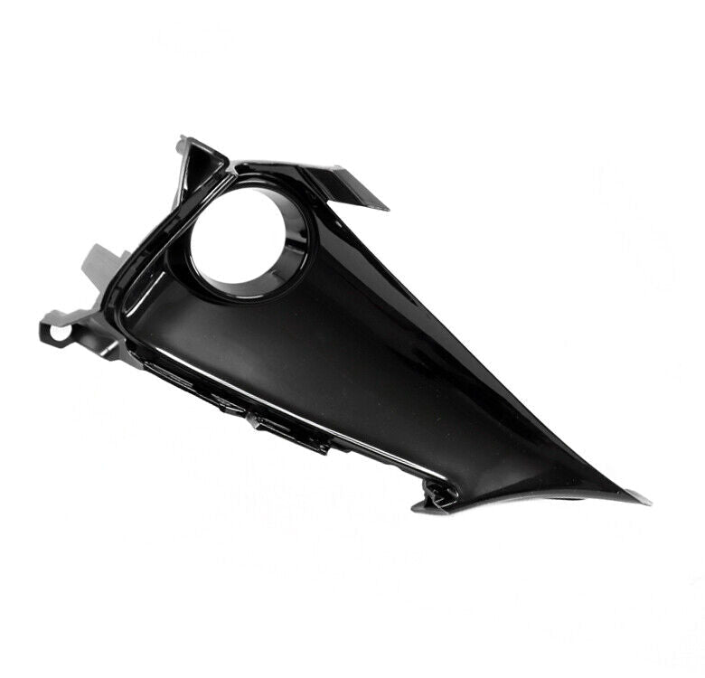 Fog Lamp Bezel Front Driver Side Bright Black Finish For Toyota - TO1038231