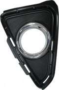 Fog Lamp Bezel Front Passenger Side Texture/Chrome Xle/Ltd/Hyb Model For Toyota - TO1039192