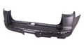 Bumper Rear Primed With Chrome Trim/Sensor Capa For Toyota - TO1100283C