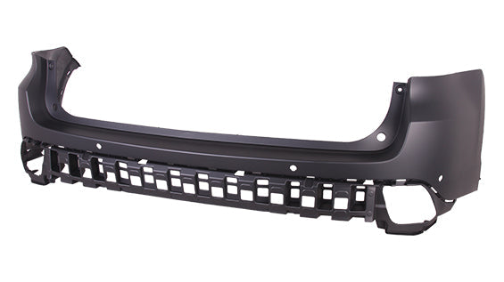 Bumper Rear Upper With Sensor Primed For Toyota - TO1114101