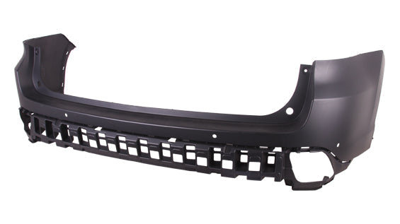 Bumper Rear Upper Primed With Sensor Use With Chrome Reflector Light Trim Capa For Toyota - TO1114104C