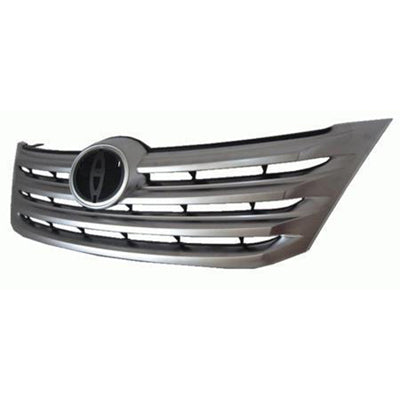 Grille Chrome Ptd-Black Without Mark For Toyota - TO1200341