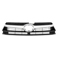 Grille Painted Dark Gray With Chrome Moulding For Toyota - TO1200371