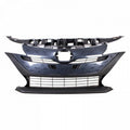 Grille Front Dark Gray Molding Without Sensor For Toyota - TO1200434