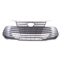 Grille Silver Gray Without Sensor/Camera Ltd/Xle Models(Bar Style) For Toyota - TO1200436
