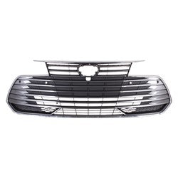 Grille Silver Gray With Sensor/Camera Ltd/Xle Models(Bar Style) For Toyota - TO1200437