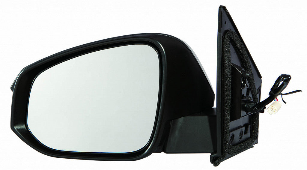 Door Mirror Driver Side Power Without Signal/Blind Spot Textured For Toyota - TO1320309