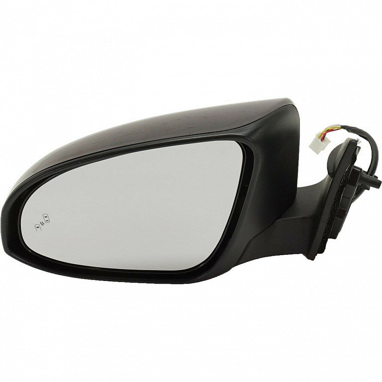 Door Mirror Driver Side Power Ptm Htd With Blind Spot Se/Xle For Toyota - TO1320316