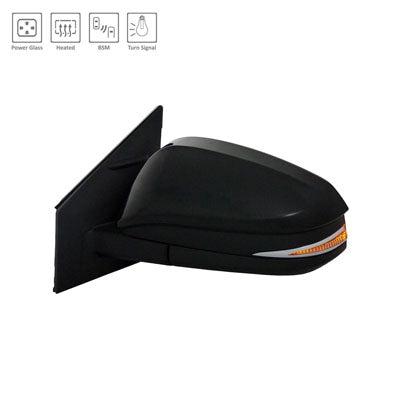 Door Mirror Driver Side Power Htd With Blind Spot/Signal Ptm Frontom Nov 14Th 2015 For Toyota - TO1320343