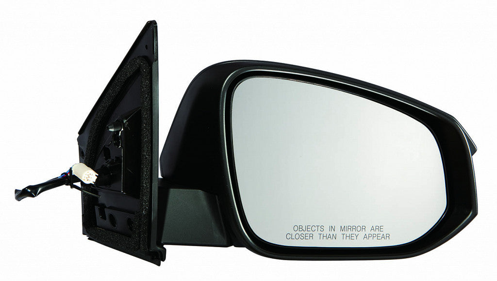 Door Mirror Passenger Side Power Without Signal/Blind Spot Textured For Toyota - TO1321309