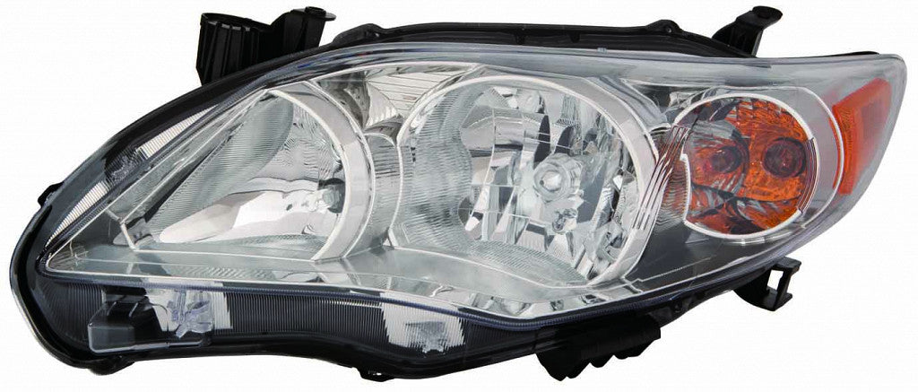 Head Lamp Driver Side Base/Ce/Le/Xle Model Usa For Toyota - TO2502203U