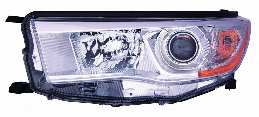 Head Lamp Driver Side With Bright Chrome Bezel High Quality For Toyota - to2502221