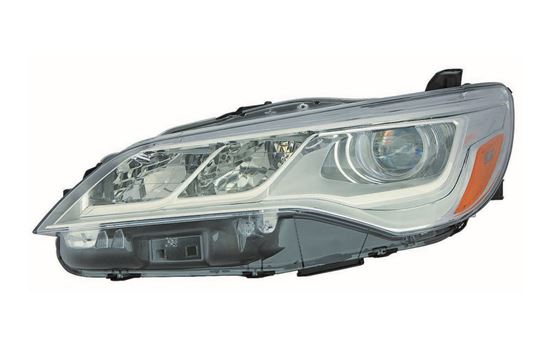 Head Lamp Driver Side Led Xle Chrome Bezel Capareturn Restricted - Final Sale - No Warranty Coverage For Toyota - TO2502223C