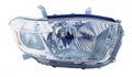 Head Lamp Passenger Side Japan Built Base-Ltd-Se Models Capa For Toyota - TO2503176C