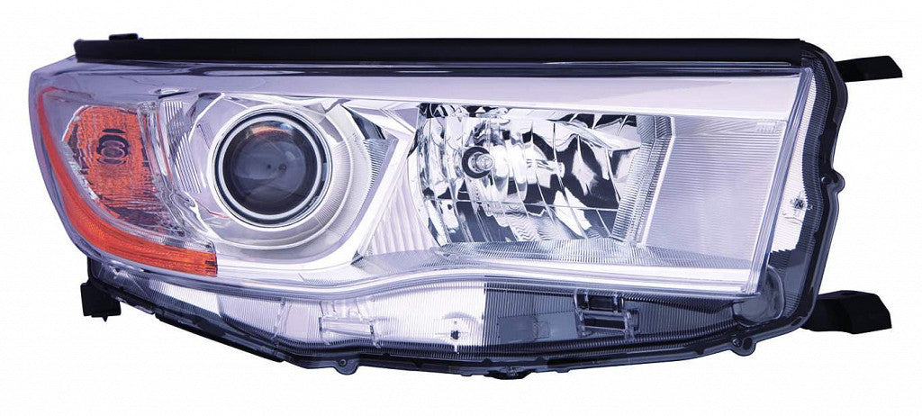 Head Lamp Passenger Side With Bright Chrome Bezel Capa For Toyota - TO2503221C