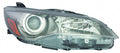 Head Lamp Passenger Side Halogen Se/Xse Black Bezel 4Cyl Capa For Toyota - TO2503224C