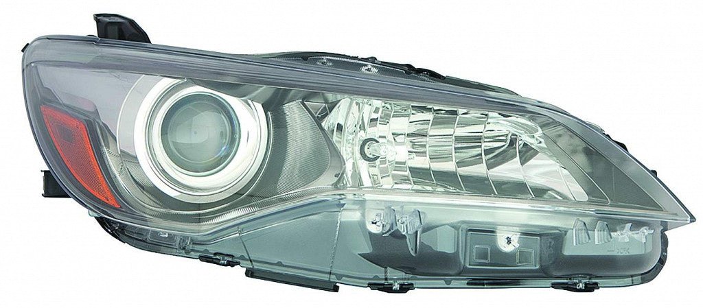 Head Lamp Passenger Side Halogen Se/Xse Black Bezel 4Cyl Capa For Toyota - TO2503224C