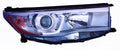 Head Lamp Passenger Side With Smoked Chrome Bezel High Quality For Toyota - to2503225