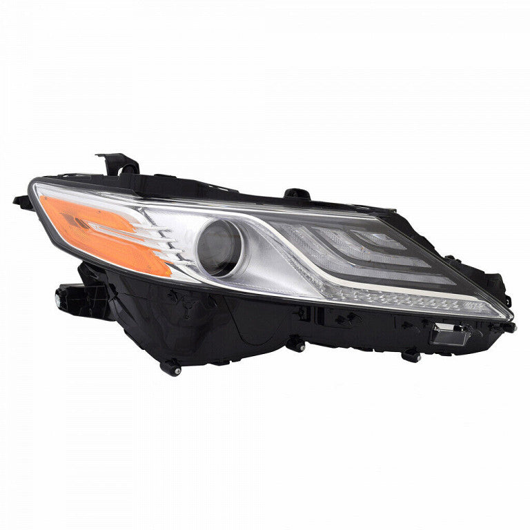Head Lamp Passenger Side Chrome Bezel Fits Xle Trim High Qualityreturn Restricted - Final Sale - No Warranty Coverage For Toyota - to2503278