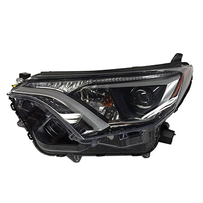 Head Lamp Driver Side Halogen Japan Built Capareturn Restricted - Final Sale - No Warranty Coverage For Toyota - TO2518189C