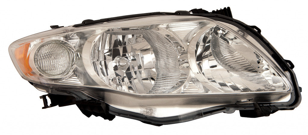 Head Lamp Passenger Side Base/Ce/Le/Xle Japan Built Capa For Toyota - TO2519116C