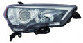 Head Lamp Passenger Side Halogen With Chrome Trim/Black Bezel Capa For Toyota - TO2519150C