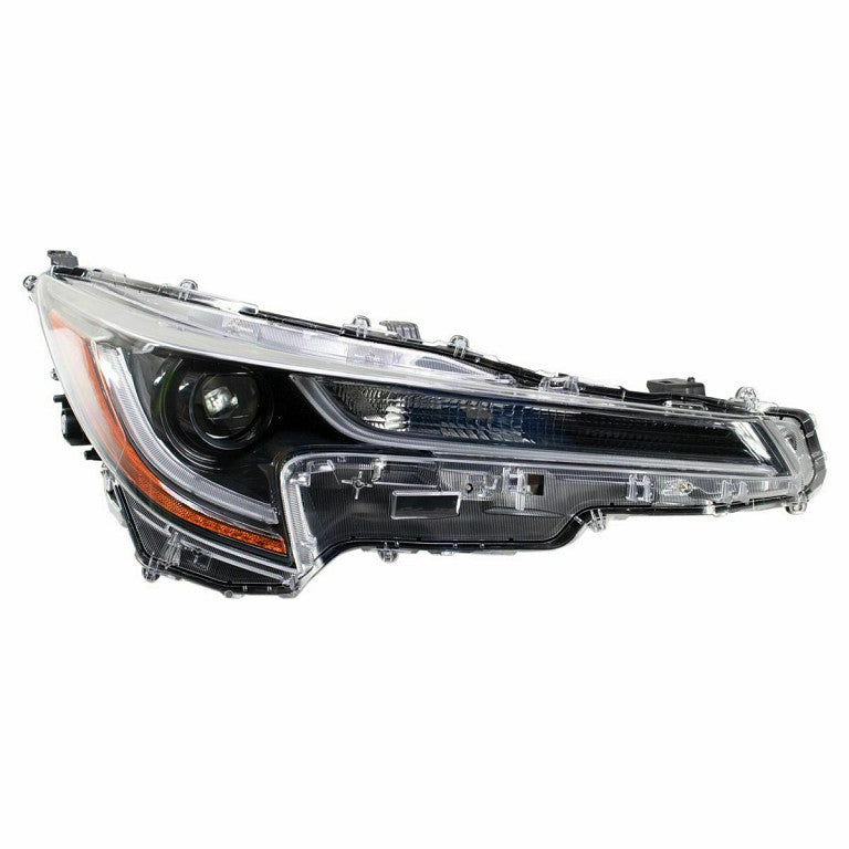 Head Lamp Passenger Side L/Le Japan Built Lens Housing For Toyota - TO2519197U