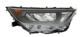 Head Lamp Passenger Side Led With Black Housing Japan Built Capareturn Restricted - Final Sale - No Warranty Coverage For Toyota - TO2519200C