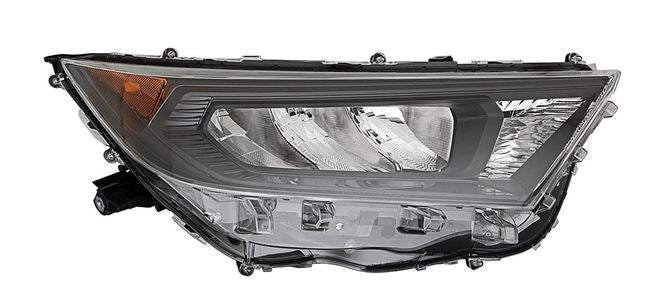 Head Lamp Passenger Side Led With Black Housing Japan Built High Qualityreturn Restricted - Final Sale - No Warranty Coverage For Toyota - to2519200