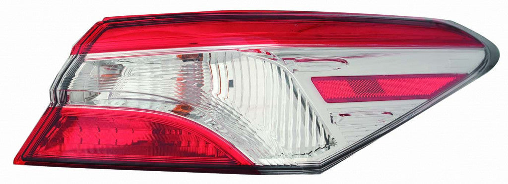 Tail Lamp Passenger Side L/Le Model Usa Built Without Smoked Tint For Toyota - TO2805134U