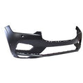 Bumper Front Primed With Sensor/Washer Without R-Design For Volvo - VO1000231