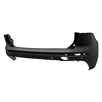 Bumper Rear With  4 Sensors For Momentum/R-Design Model (Without Slots For Chrome Trim Around Reflectors) For Volvo - VO1100182