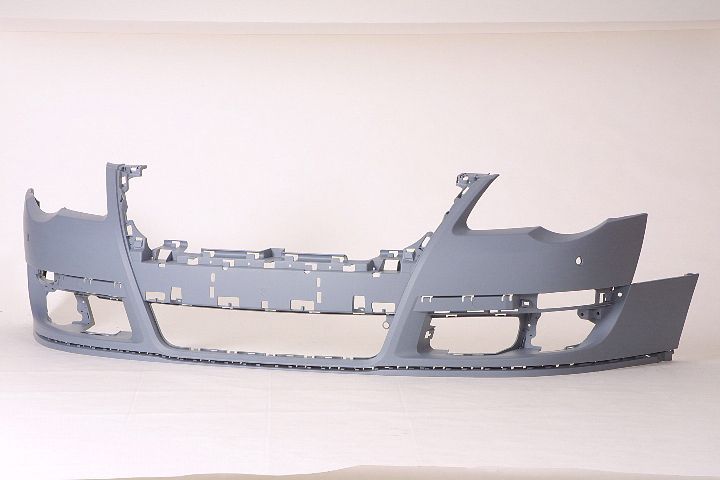 Bumper Front Primed With Sensor Without Head Lamp Washer Hole Capa For Volkswagen - VW1000163C