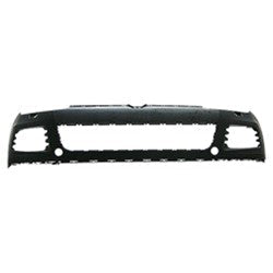 Bumper Front Primed With Washer/Spoiler For Volkswagen - VW1000194