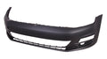 Bumper Front Primed Without Sensor Hole For Volkswagen - VW1000208
