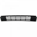 Grille Lower Center Textured Black With Chrome Bar Without Sensor/Gt/R-Line For Volkswagen - VW1036141