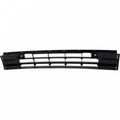 Grille Lower Center Textured Black With Chrome Bar With Sensor Without Gt/R-Line For Volkswagen - VW1036142