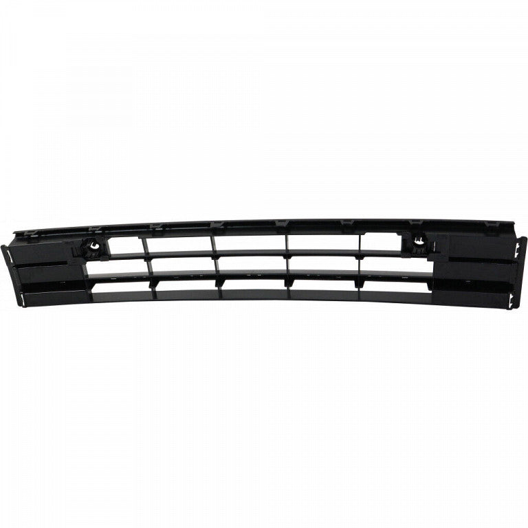 Grille Lower Center Textured Black With Chrome Bar With Sensor Without Gt/R-Line For Volkswagen - VW1036142