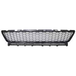 Grille Lower Center Textured Black Honeycomb Design For Volkswagen - VW1036146