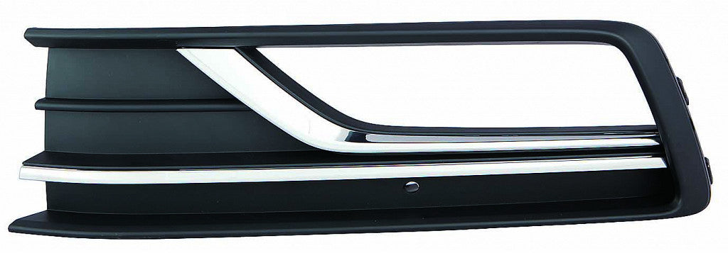 Fog Lamp Bezel Front Driver Side With Chrome Moulding Without Block Heater For Volkswagen - VW1038146U
