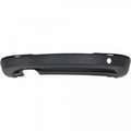 Bumper Rear Lower Textured Black Without Sensor/Trialer Hitch Hole/R-Line For Volkswagen - VW1115103