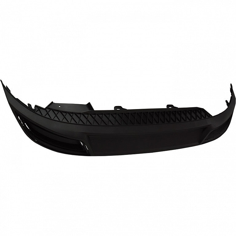 Valance Rear Textured Black With Dual Oblong Exhaust Sel/R-Line Model For Volkswagen - VW1195118